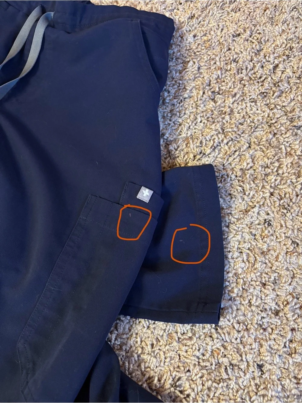 FIGS XS Women’s Scrub Pants - Navy